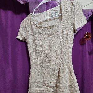 Thrifted White dress